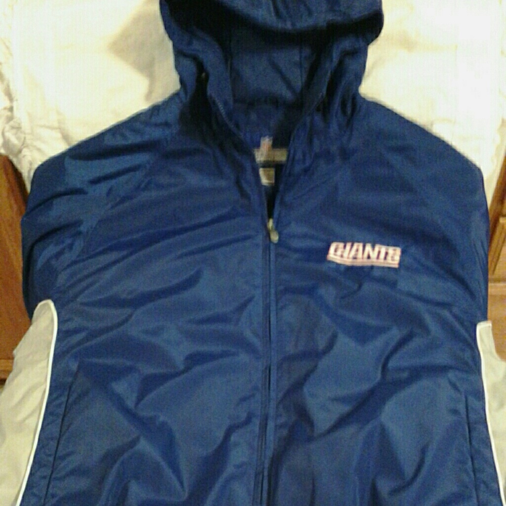 New York Giants Reebok NFL coat size large EUC